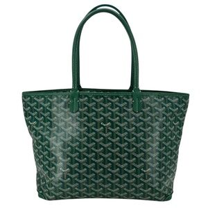 Goyard Goyardine Artois MM Tote Bag Green